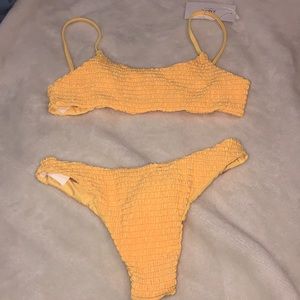 Yellow Zaful Swimsuit